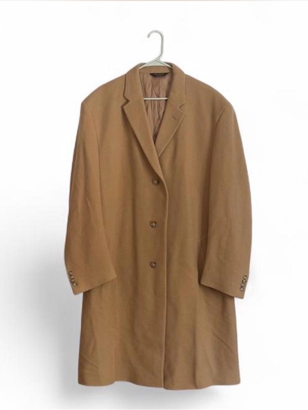 Jos. A. Bank Tan Single-Breasted wool  Coat